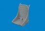 Brassin 1/48 P-40 seat Type 1 for Eduard image 1