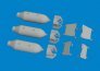 Brassin 1/48 P-40 500lb M64 US bombs for Eduard image 4