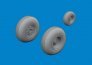 Brassin 1/48 UH-60 wheels for ICM image 1
