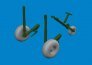 Brassin 1/48 UH-60 wheels for ICM image 2