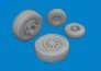 Brassin 1/48 F-35C wheels for Tamiya image 1