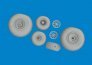 Brassin 1/48 B-24D wheels for Hobby Boss image 3