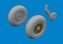 Brassin 1/72 Spitfire Mk.V wheels for Tamiya image 1