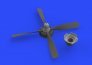 BRASSIN 1/48 P-51D Hamilton Standard uncuffed propeller image 3