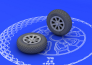 1/48 F6F wheels (EDU) image 1