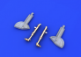 BRASSIN 1/48 Spitfire undercar.legs BRONZE (EDU) image 2