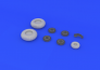 1/48 Ju 88 wheels early (DRAG) image 1