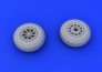 1/72 P-51 wheels (TAM) image 1