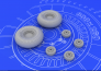 1/48 Il-2 Shturmovik wheels (TAM) image 1