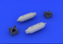 1/48 US 250lb bombs (2 pcs.) image 1