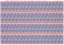 1/28 5 colour lozenge full pattern width for lower surfaces