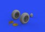 Brassin 1/32 P-40E wheels image 4
