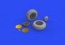 Brassin 1/32 P-40E wheels image 5