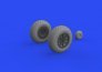 Brassin 1/32 P-40E wheels image 6