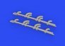 Brassin 1/32 Yak-9T exhaust stacks PRINT image 1