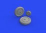 Brassin 1/32 Bf 109G-4 wheels image 3