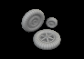 Brassin 1/32 Bf 109G-2 wheels