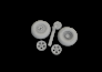 Brassin 1/32 Spitfire Mk.Ia wheels image 5
