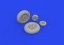 Brassin 1/32 MC.202 wheels for Italeri image 1
