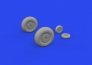 Brassin 1/32 MC.202 wheels for Italeri image 2