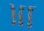 Eduard Brassin 1/48 German 10-Ton Jacks WWII