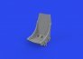 Brassin 1/48 P-51B/C seat Type 2 for Eduard image 1