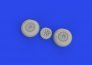 Brassin 1/48 B-26B wheels for ICM image 2