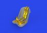 Brassin 1/48 Fw 190A seat PRINT for Eduard image 1