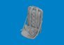 Brassin 1/48 P-51B/C seat with integral belts Type 3 image 2