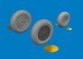 Brassin 1/48 P-39 wheels early for Arma Hobby. image 1