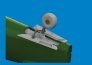Brassin 1/48 P-40E tail wheel bay for Eduard image 1