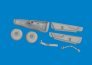 Brassin 1/48 P-40E tail wheel bay for Eduard image 2