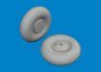 Brassin 1/48 Ki-115 wheels for Eduard image 1