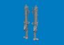 Brassin 1/48 P-47D undercarriage legs for Miniart image 1