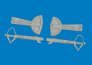 Brassin 1/48 Bf 109G undercarriage legs for Eduard image 2