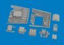 Eduard Brassin P-40K Radio Compartment 1/48 Set