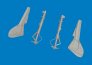 Eduard Brassin 1/48 Fw 190D-9 Undercarriage Legs Miniart image 1