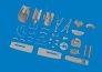 Eduard Brassin P-40K Moteur 1/48 pour maquette Eduard image 1