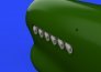 BRASSIN 1/48 Tempest Mk.V exhaust stacks image 5