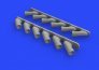 Brassin 1/48 Spitfire Mk.XIV exhaust stacks image 2