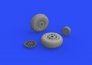 Brassin 1/48 P-51D wheels block tread image 2