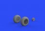 Brassin 1/48 P-51D wheels diamond tread 2 image 1