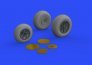 Brassin 1/48 P-38F/G wheels image 1