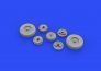 Brassin 1/48 Mirage IIIC wheels image 3