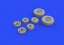Brassin 1/48 Mirage IIIC wheels image 4