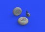 Brassin 1/48 He 111 early wheels image 3