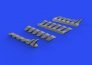 Messerschmitt Bf-110C/Bf-110D/Bf-110E exhaust stacks 1/48 image 9