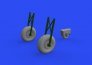 Brassin 1/48 Do 17Z wheels image 3