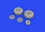 North-American P-51D Mustang wheels block tread 2 1/48 image 3