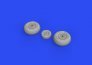 Brassin 1/48 Z-126/226 Trener wheels image 4